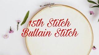 Bullain Stitch/Hand Embroidery Class/Zehroos Channel