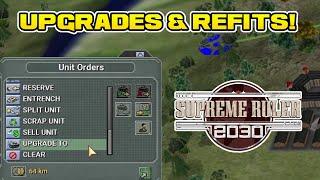 Supreme Ruler 2030 Development - Refits and Upgrades