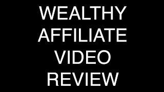 Wealthy Affiliate Review Video - An Inside Look at WA