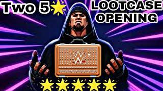 WWE MAYHEM | Two 5  Lootcase Opening | Mega 5  Star  Lootcase Opening | Anthony Gamer YT