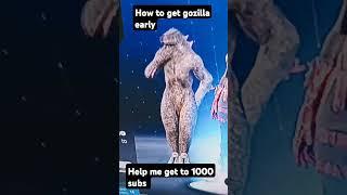 How to get godzilla early#fortnite #fortniteclips #gaming