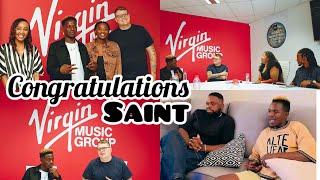 ‼️Saintfloew Has Signed A Mega Music Deal With Virgin Music Group‼️Congratulations mwana wevhu 