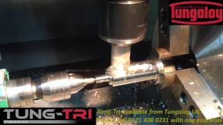 Tungaloy's Tung Tri - High-precision shoulder milling cutter with anti-chatter design