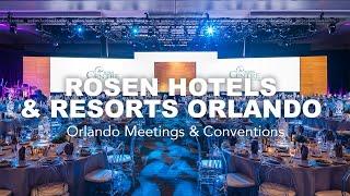 Rosen Hotels & Resorts Orlando | Orlando Meetings & Conventions