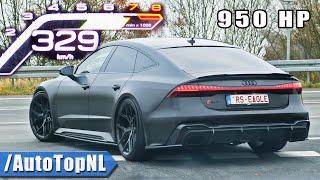 950HP AUDI RS7 C8 | 0-330KM/H 1/4 mile TOP SPEED POV on AUTOBAHN [NO SPEED LIMIT] by AutoTopNL