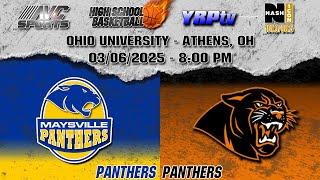 New Lexington Panthers vs Maysville Panthers HS Boys Basketball Playoffs 03.06.2025