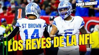 Lions, el nuevo REY de la NFL Power Rankings Semana 12 NFL 2024