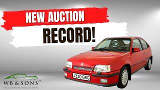 NEW AUCTION RECORD! - Vauxhall Astra GTE