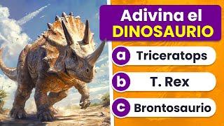 ¿Cuánto Sabes de DINOSAURIOS?  | Test de Conocimientos - Edición Prehistórica  | Quiz Dinosaurios