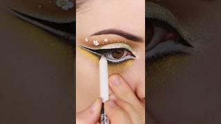 FLOWER MAKEUP #makeuptutorial #eyemakeup #eyeliner