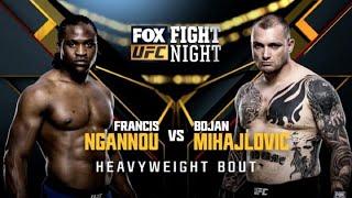 Francis Ngannou vs Bojan Mihajlovic UFC FULL FIGHT NIGHT CHAMPIONSHIP