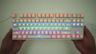 Keycool 87 Hero Glow Unboxing from Massdrop