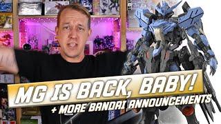 MG Gundam Vidar Announced! Bandai Next Phase Hobby Announcements - August, 2024