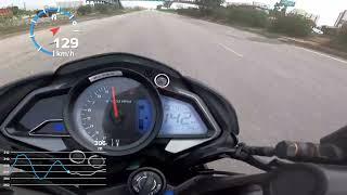 2023 Bajaj Pulsar NS200 TOP SPEED TESTED