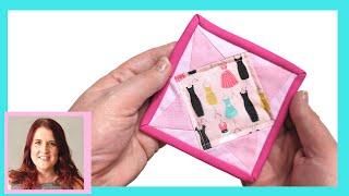 Miniature Quilt Tutorial Quilt along | Mini Quilt 18 Quilting Tutorial