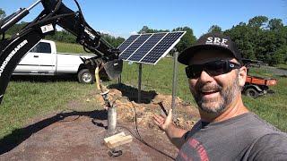 How to Install A Solar Off Grid Well pump System