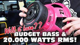 ULTIMATE SUBWOOFER TEST | 1x12” + 20kW RMS | Ground Zero GZIW 12XSPL-D2 Pink | Over 150dB??