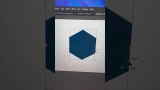 Creating a cube in illustrator without the 3d feature.  #elearning #instructionaldesign