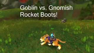 Difference Between Goblin and Gnomish Rocket Boots (Vanilla WoW Engineering)