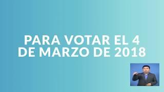 Para votar verifica tus datos en el Padrón Electoral