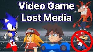 The Lost Media of Iconic Video Game Characters | Mario, Sonic, Crash Bandicoot, Megaman and More