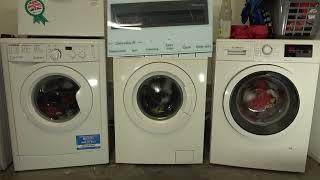 wash Race No.403 - 20£ washers : Indesit MyTime Vs. John Lewis vs Bosch - Cotton 60'c in 60 minutes