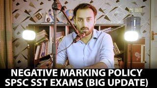 NEGATIVE MARKING IN SPSC SST JOBS IMPORTANT VIDEO