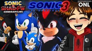 Sonic X Shadow Gens + Sonic Movie 3 Trailer TONIGHT?! [Official Gamescom Co-Stream]