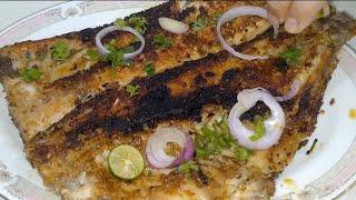 Mustard Oil Mn Fry Tawa Fish ll Recipe By Kitchen Caffe ll