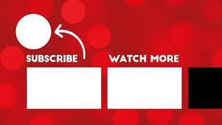 Youtube End Card   Subscribe button for free