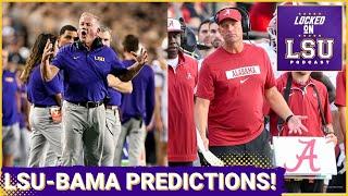 LSU-Alabama Predictions! | Stanford Steve, Professional Handicapper Picks Tigers Over Tide