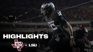 Highlights: A&M 38, LSU 23