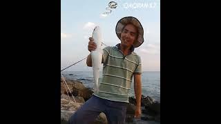 КАСПИЙ теңізінде КЕФАЛЬ балық аулау  #Shorts #fishing