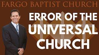 Tony Scheving - Error Of The Universal Church