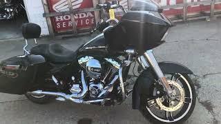 USED 2015 HARLEY ROAD GLIDE FOR SALE IN MI WITH ONLY 18,606 MILES!