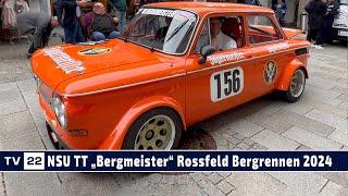 MOTOR TV22: Original NSU TT "Bergmeister" von Audi Tradition beim Rossfeld Bergrennen 2024