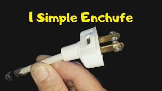 Put 1 Simple Enchufe on the Television and watch many channels on the free TV.