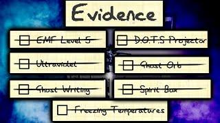 Complete No Evidence Guide | Phasmophobia v0.9.2.0