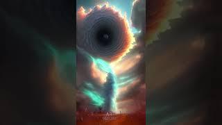 AI turn Tornado Vortex into Art️