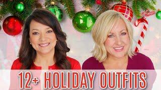 12+ Holiday Outfits for Women Over 40 | Dressy & Casual Holiday Outfits 2024