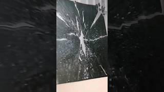 Tempered glass explodes #danwesson #slowmotion #airsoft #happydude