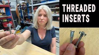 How to use threaded inserts for wood. Complete guide to threaded inserts and T-nuts.