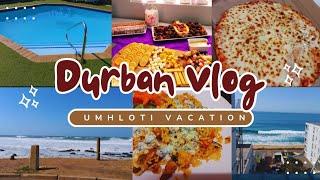 DURBAN VLOG | Family Vacation | Beach Walk | Massage | Brunch | Scenery | South African YouTuber