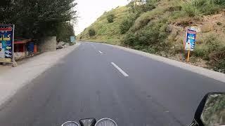 Bike riding in beautiful Swat Valley of Pakistan