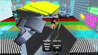 10400th Rebirths and 100 Million Strength with 4 Pets at Disco on Strongman Simulator Roblox