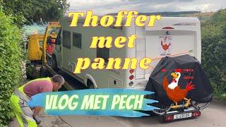 17. Thoffer met Panne. Pech met de camper in België en Luxemburg. Video van Theo Kersten Ruurlo