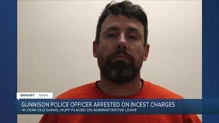 Gunnison police officer arrested for alleged incest