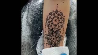 Mandala tattoo for girls |The Tattoo Castle #shorts #mandalatattoo #viral #trending