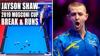 Jayson Shaw's Break and Runs in the 2019 Mosconi Cup