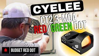 Cyelee CT2 RMR/SRO Red/Green Dot Sight 3 MOA | Best Budget Red Dot Sight?